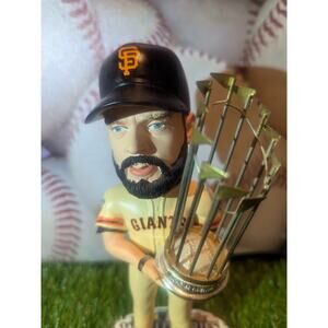⚾BRIAN WILSON San Francisco Giants Bobblehead 2010 WS Champs Trophy MLB ⚾